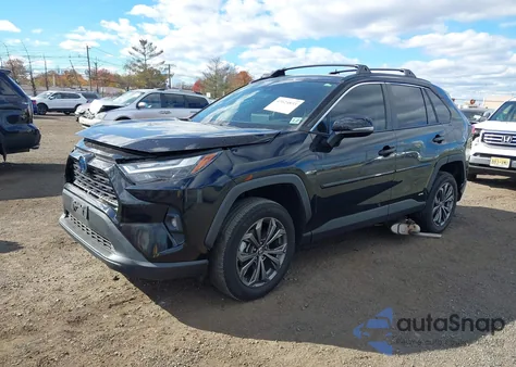 2022 Toyota Rav4 Hybrid Xle Premium из США, поврежденный, VIN 4T3B6RFV5NU068604